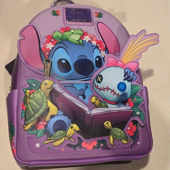 Purple Stitch Loungefly - Picture 1 of 7